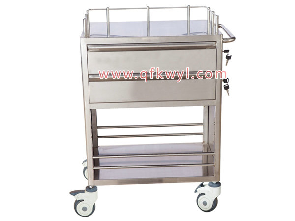 K11 不銹鋼送藥車（雙層）