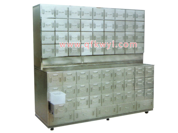 K56 不銹鋼中藥柜（68屜、厚面）